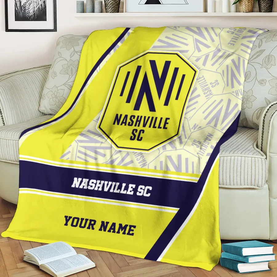 Special Release Nashville SC MLS Blanket All Over Prints HOMLS081024BLK01NSH