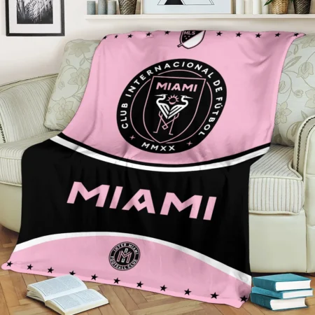 Special Release Inter Miami MLS Blanket All Over Prints HOMLS091024BLK01MIA