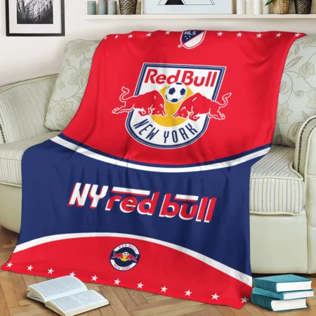 Special Release New York Red Bulls MLS Blanket All Over Prints HOMLS091024BLK01NY