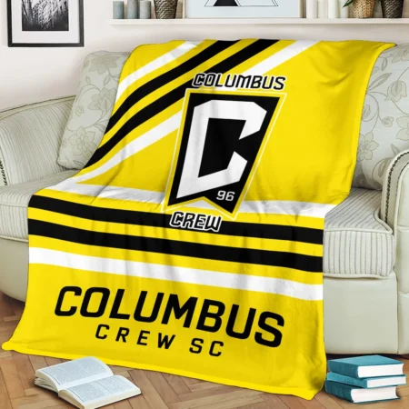 Special Release Columbus Crew MLS Blanket All Over Prints HOMLS101024BLK01CLB