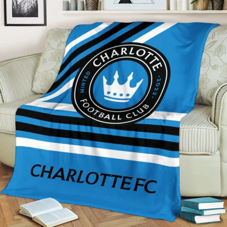 Special Release Charlotte MLS Blanket All Over Prints HOMLS101024BLK01CLT