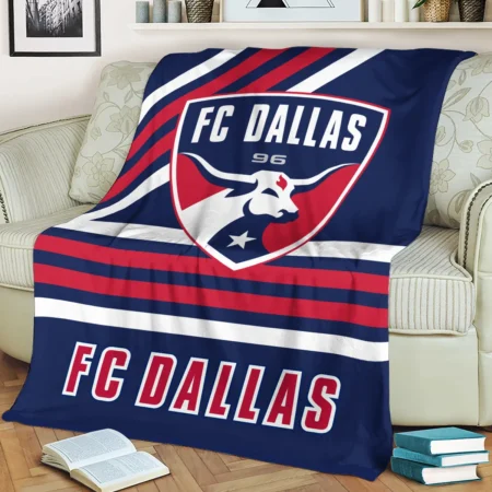 Special Release FC Dallas MLS Blanket All Over Prints HOMLS101024BLK01DAL