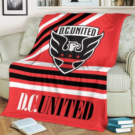 Special Release DC United MLS Blanket All Over Prints HOMLS101024BLK01DC