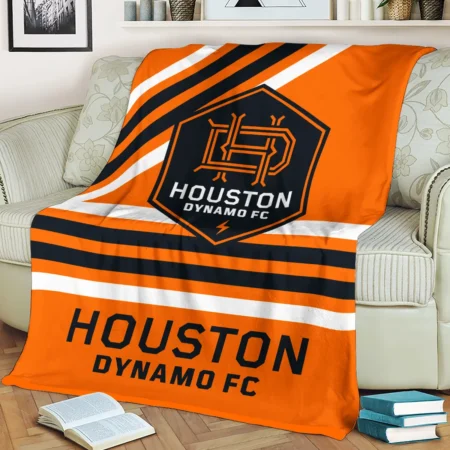 Special Release Houston Dynamo MLS Blanket All Over Prints HOMLS101024BLK01HOU