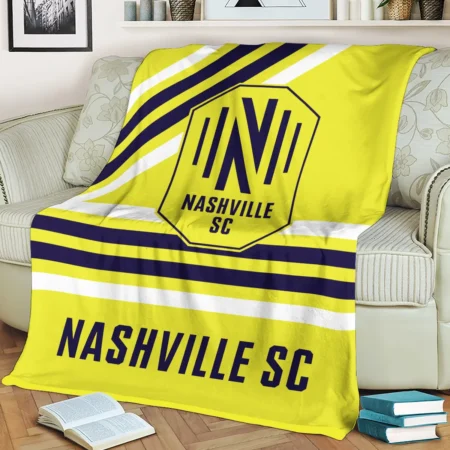 Special Release Nashville SC MLS Blanket All Over Prints HOMLS101024BLK01NSH