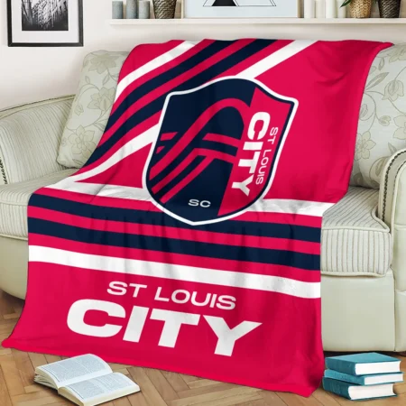 Special Release St. Louis City MLS Blanket All Over Prints HOMLS101024BLK01STL