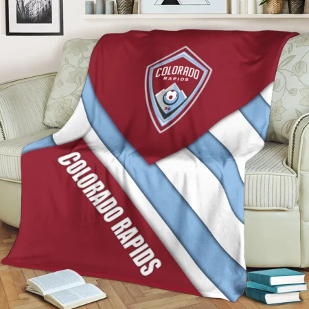 Special Release Colorado Rapids MLS Blanket All Over Prints HOMLS111024BLK02COL