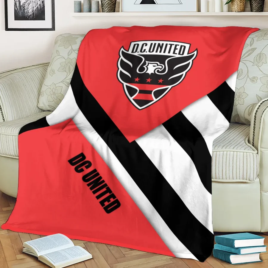 Special Release DC United MLS Blanket All Over Prints HOMLS111024BLK02DC