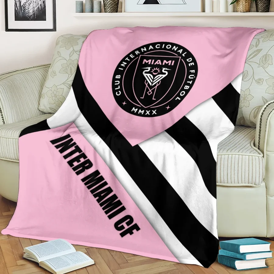 Special Release Inter Miami MLS Blanket All Over Prints HOMLS111024BLK02MIA