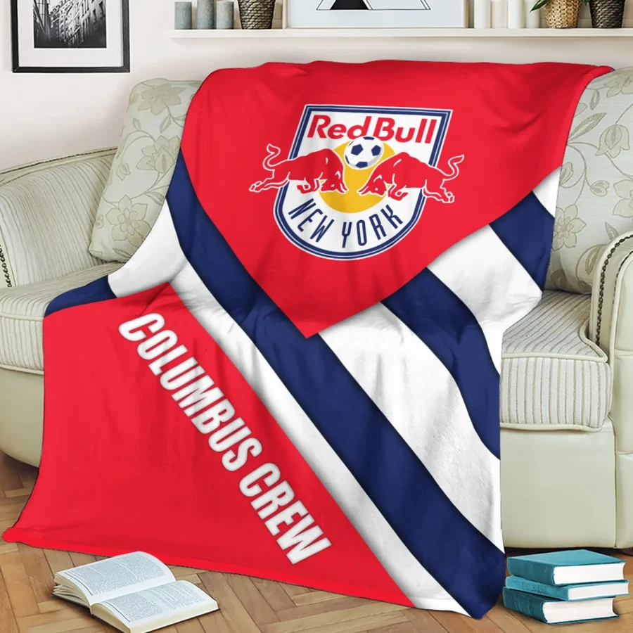 Special Release New York Red Bulls MLS Blanket All Over Prints HOMLS111024BLK02NY