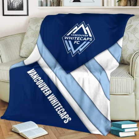 Special Release Vancouver Whitecaps MLS Blanket All Over Prints HOMLS111024BLK02VAN