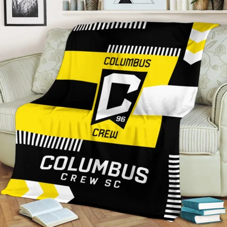 Special Release Columbus Crew MLS Blanket All Over Prints HOMLS161024BLK01CLB