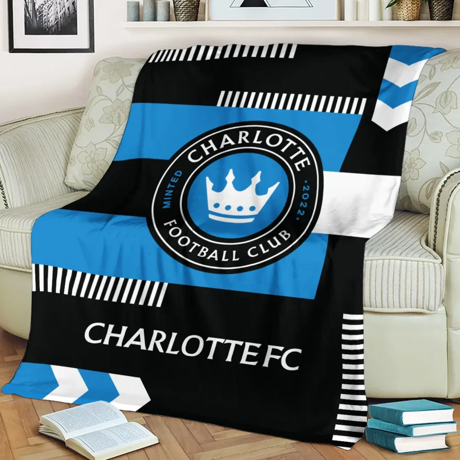 Special Release Charlotte MLS Blanket All Over Prints HOMLS161024BLK01CLT