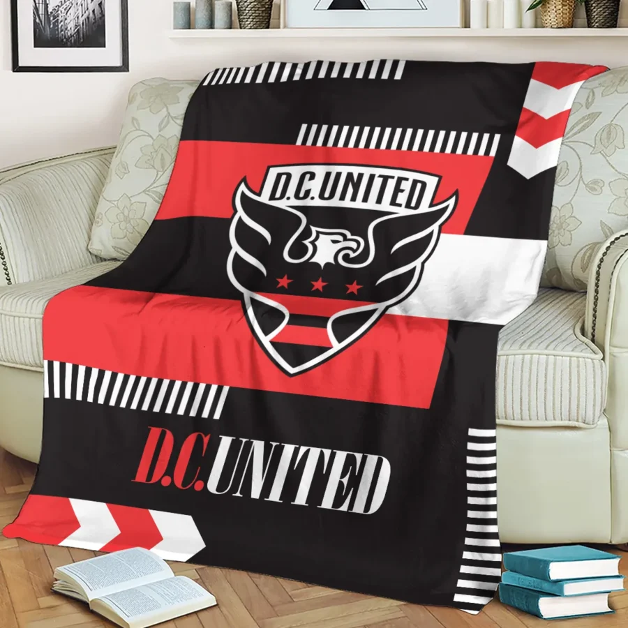 Special Release DC United MLS Blanket All Over Prints HOMLS161024BLK01DC