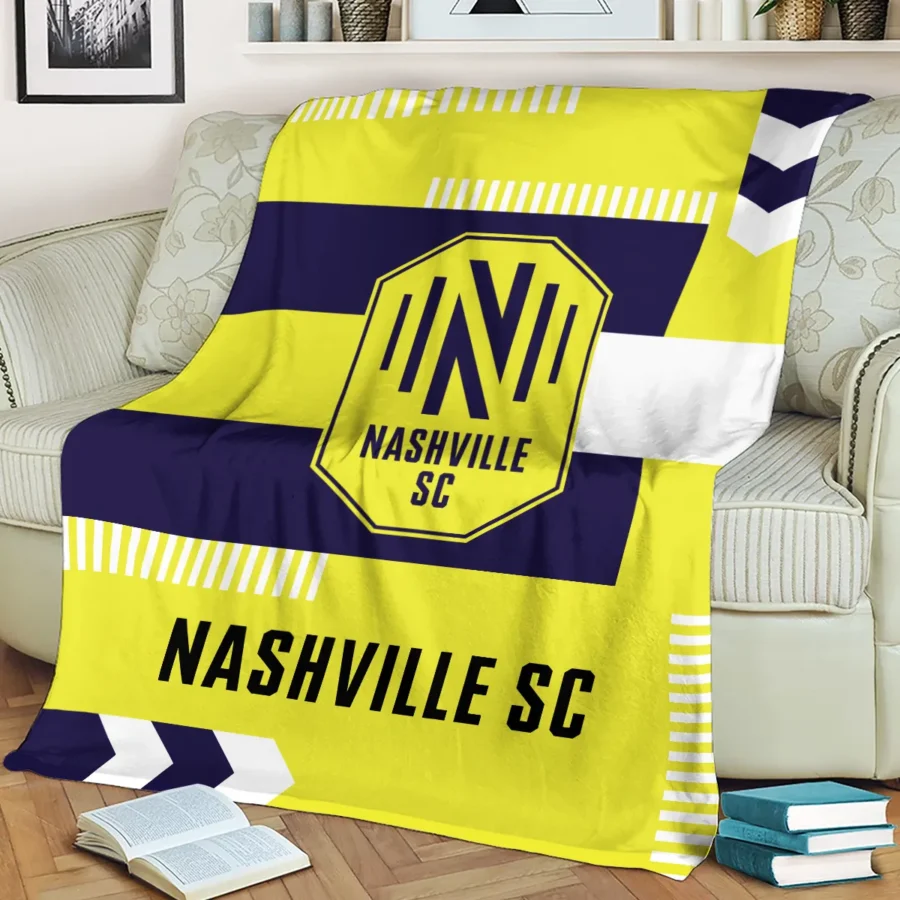 Special Release Nashville SC MLS Blanket All Over Prints HOMLS161024BLK01NSH