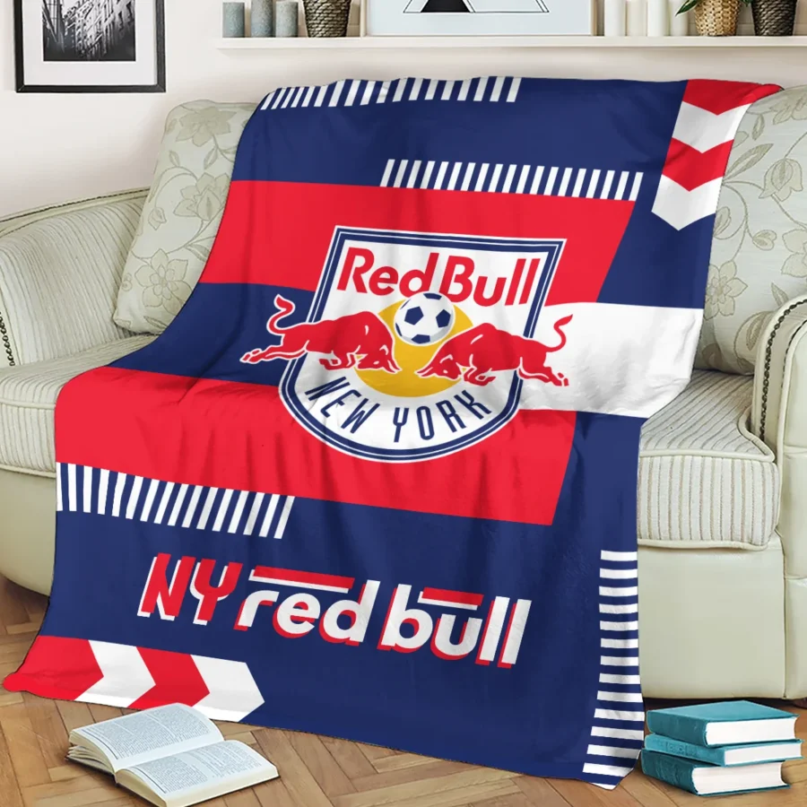 Special Release New York Red Bulls MLS Blanket All Over Prints HOMLS161024BLK01NY