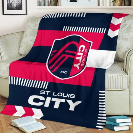 Special Release St. Louis City MLS Blanket All Over Prints HOMLS161024BLK01STL