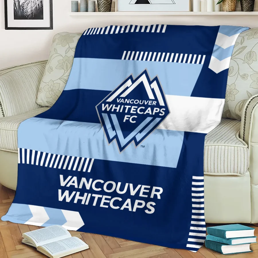 Special Release Vancouver Whitecaps MLS Blanket All Over Prints HOMLS161024BLK01VAN