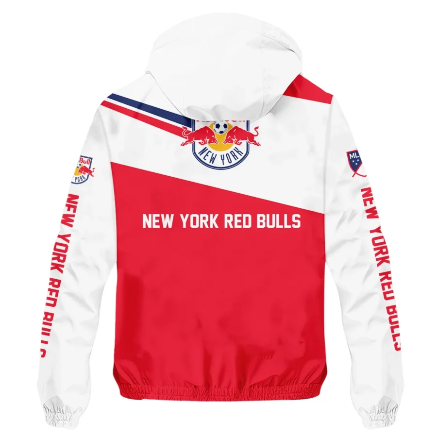 Special Release New York Red Bulls MLS Windbreaker Outdoor Jacket HOMLS041024WJ02NY