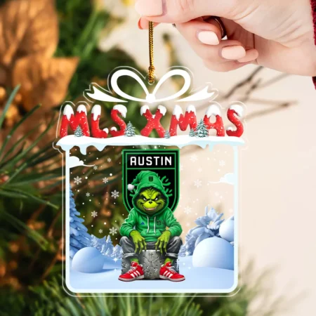 Special Release Austin FC MLS Custom Shape Acrylic Ornament HOMLS041024ONM01ATX