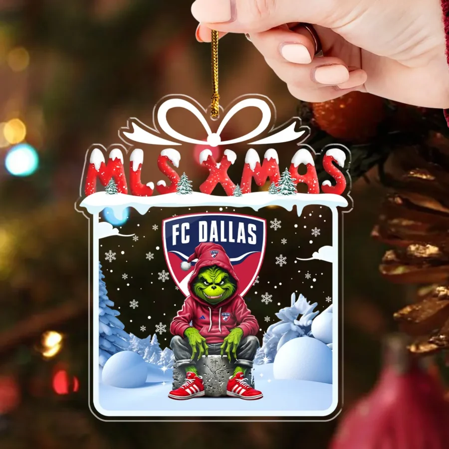 Special Release FC Dallas MLS Custom Shape Acrylic Ornament HOMLS041024ONM01DAL