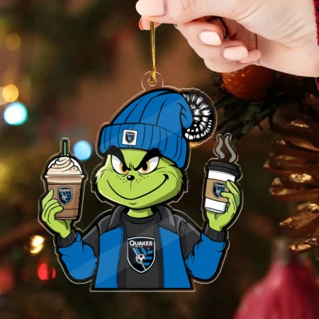 Special Release San Jose Earthquakes MLS Custom Shape Acrylic Ornament HOMLS260924ONM01SJ