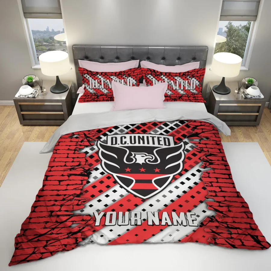 Breaking Wall MLS DC United Exclusive All Over Prints BLMLS111024A1DCSJT - Bedding Set