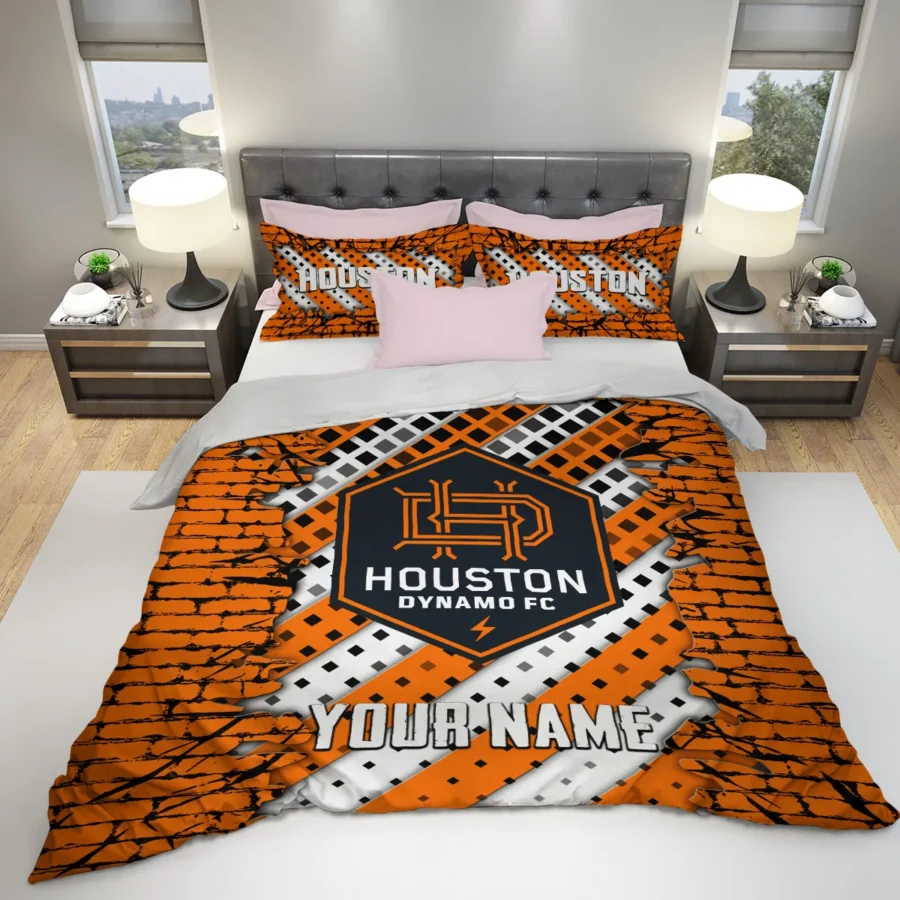 Breaking Wall MLS Houston Dynamo Exclusive All Over Prints BLMLS111024A1HOUSJT - Bedding Set