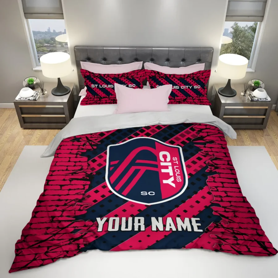 Breaking Wall MLS St. Louis City Exclusive All Over Prints BLMLS111024A1STLSJT - Bedding Set