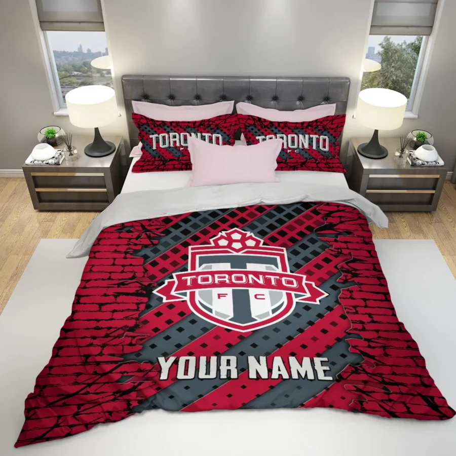 Breaking Wall MLS Toronto FC Exclusive All Over Prints BLMLS111024A1TORSJT - Bedding Set