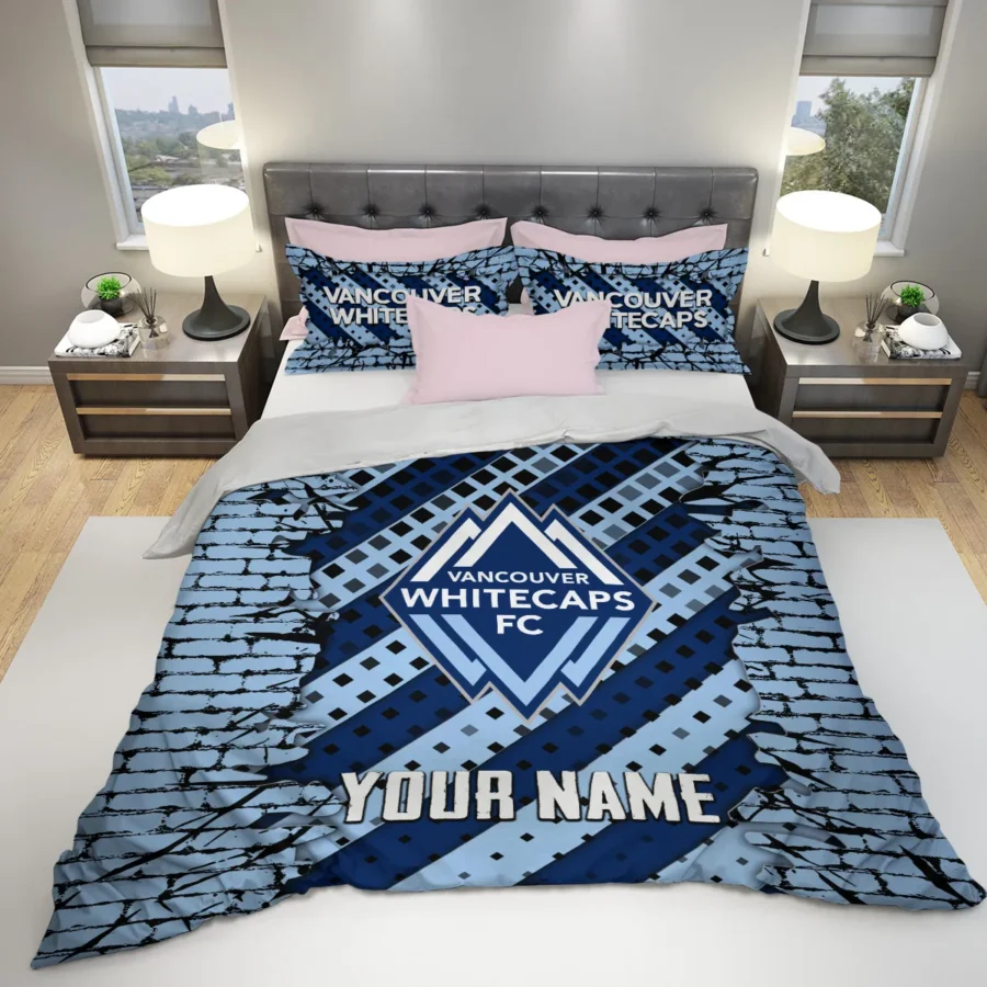 Breaking Wall MLS Vancouver Whitecaps Exclusive All Over Prints BLMLS111024A1VANSJT - Bedding Set