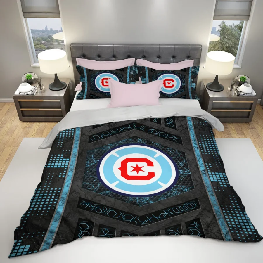 MLS Chicago Fire Exclusive All Over Prints BLMLS111024A2CHISJT - Bedding Set