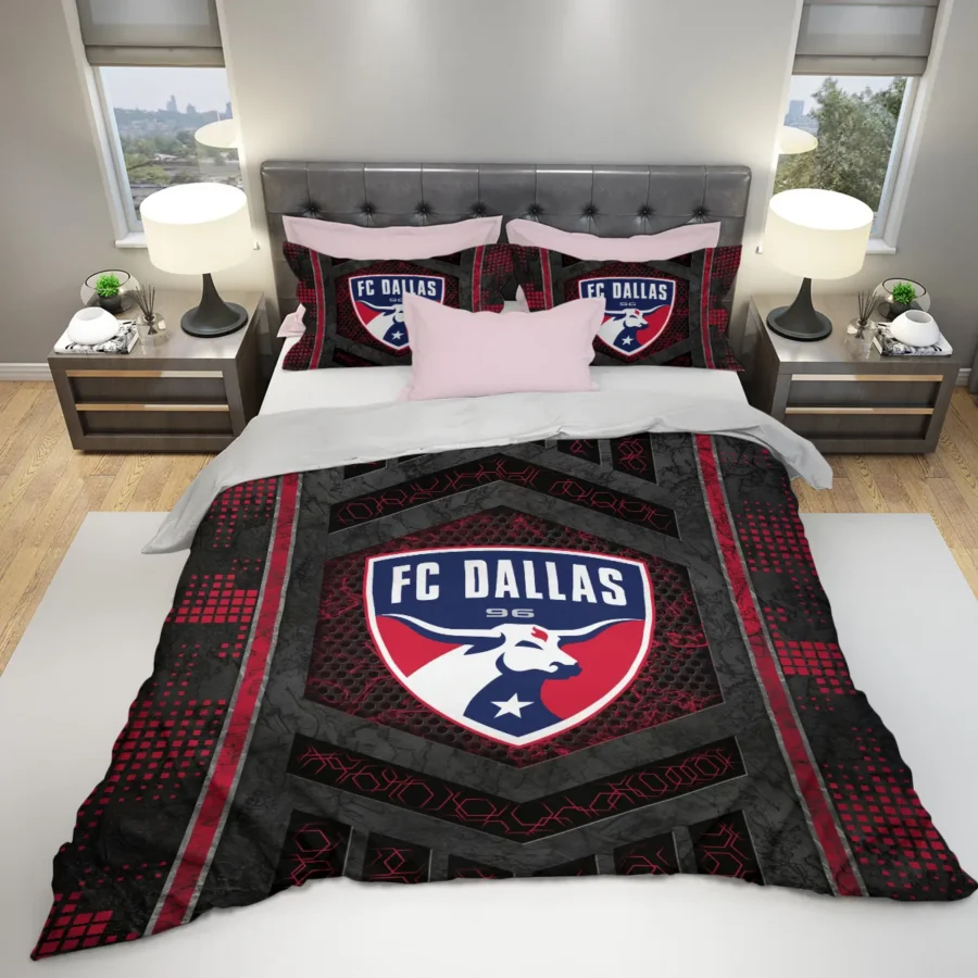 MLS FC Dallas Exclusive All Over Prints BLMLS111024A2DALSJT - Bedding Set