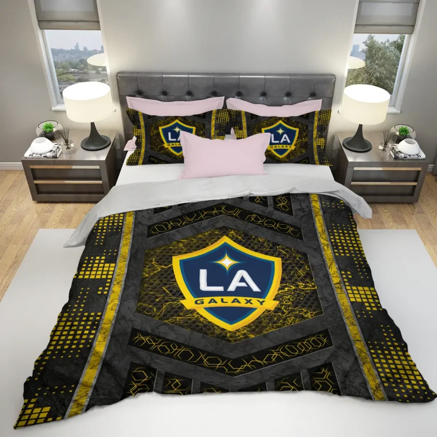 3D Breaking Wall MLS LA Galaxy Exclusive All Over Prints BLMLS111024A2LASJT - Bedding Set