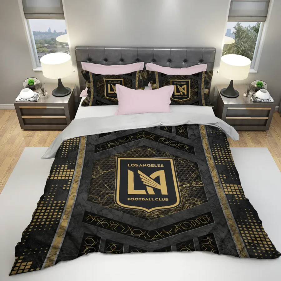 MLS Los Angeles FC Exclusive All Over Prints BLMLS111024A2LAFSJT - Bedding Set