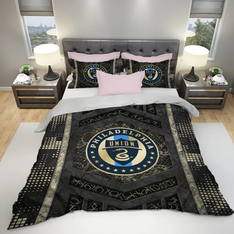 MLS Philadelphia Union Exclusive All Over Prints BLMLS111024A2PHISJT - Bedding Set