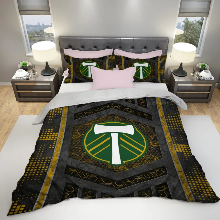 MLS Portland Timbers Exclusive All Over Prints BLMLS111024A2PORSJT - Bedding Set