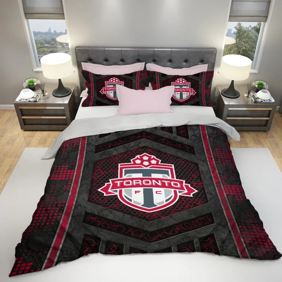 MLS Toronto FC Exclusive All Over Prints BLMLS111024A2TORSJT - Bedding Set