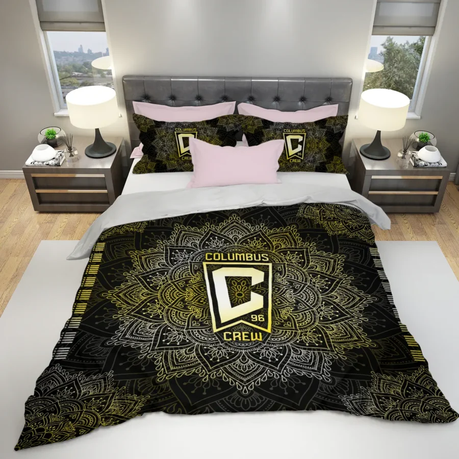 Mandala Pattern MLS Columbus Crew Exclusive All Over Prints BLMLS121024A1CLBSJT - Bedding Set