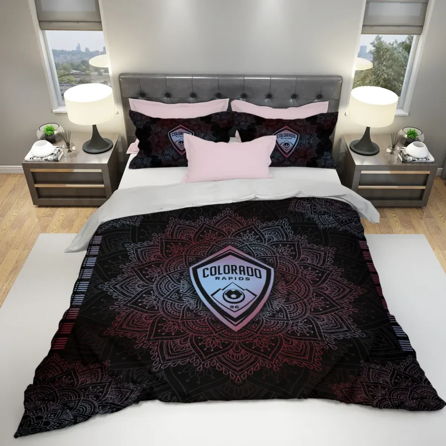 Mandala Pattern MLS Colorado Rapids Exclusive All Over Prints BLMLS121024A1COLSJT - Bedding Set