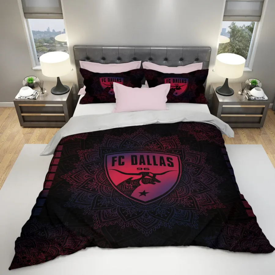 Mandala Pattern MLS FC Dallas Exclusive All Over Prints BLMLS121024A1DALSJT - Bedding Set