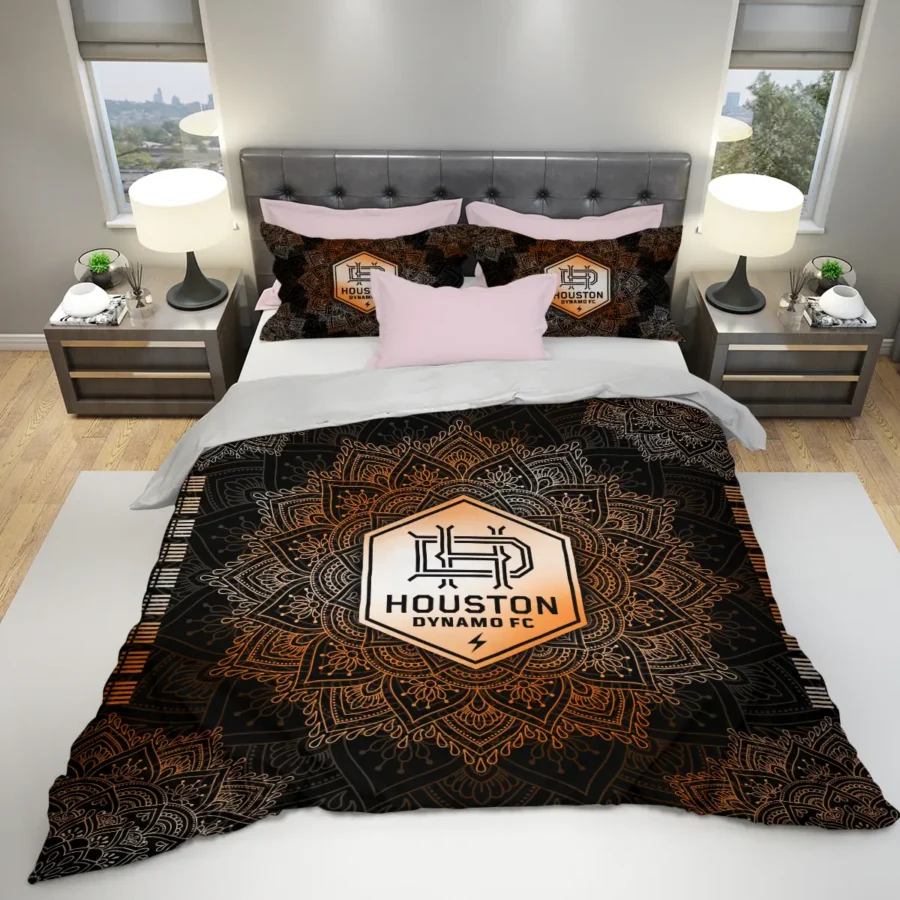 Mandala Pattern MLS Houston Dynamo Exclusive All Over Prints BLMLS121024A1HOUSJT - Bedding Set