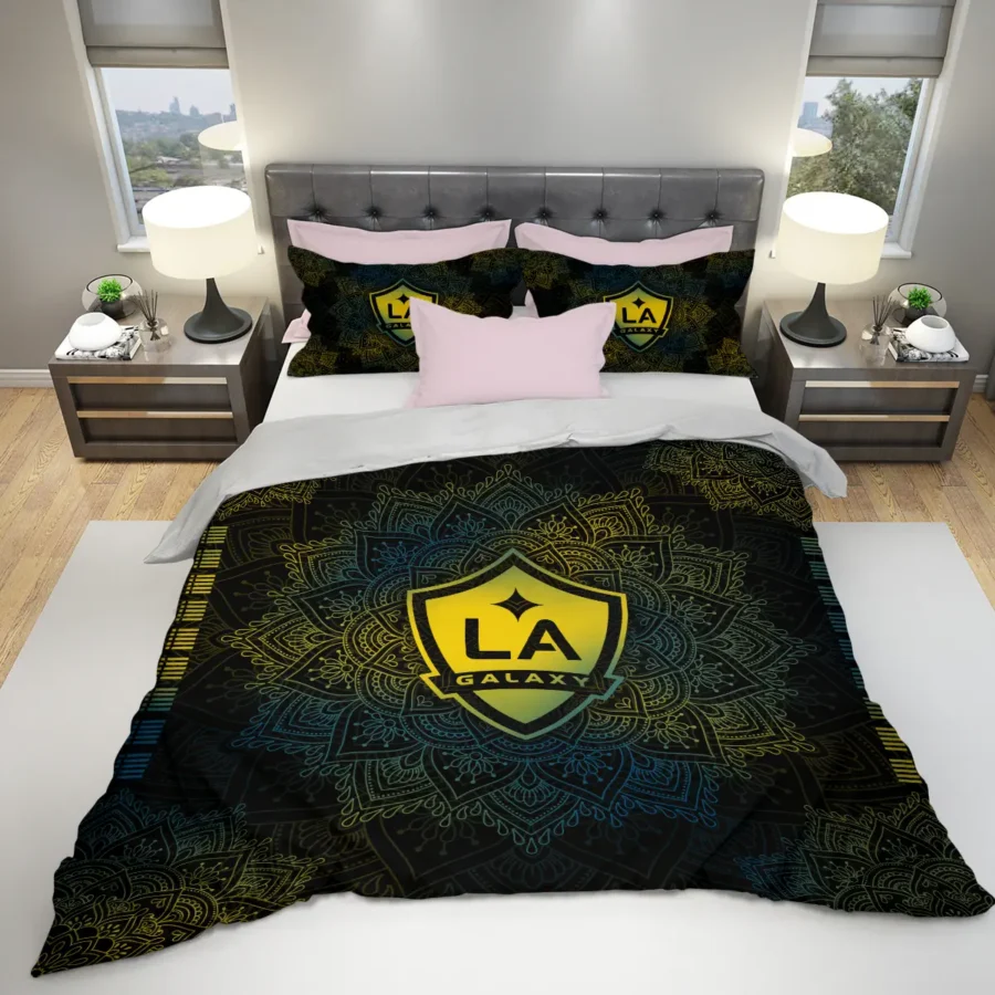 Mandala Pattern MLS LA Galaxy Exclusive All Over Prints BLMLS121024A1LASJT - Bedding Set