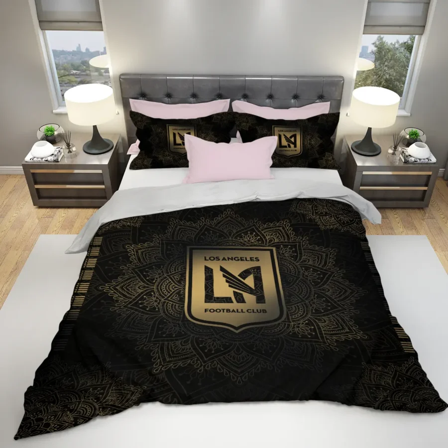 Mandala Pattern MLS Los Angeles FC Exclusive All Over Prints BLMLS121024A1LAFSJT - Bedding Set