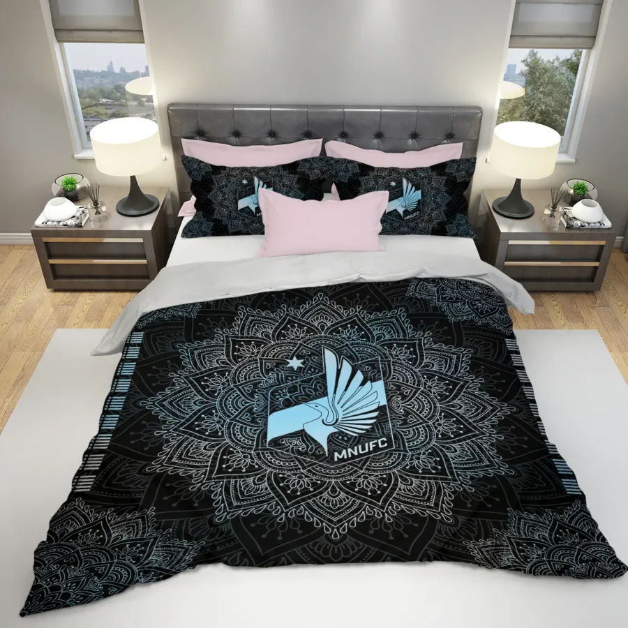 Mandala Pattern MLS Minnesota United Exclusive All Over Prints BLMLS121024A1MINSJT - Bedding Set