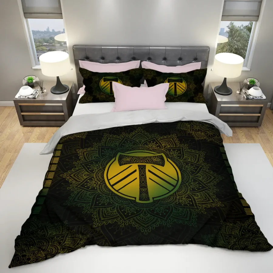 Mandala Pattern MLS Portland Timbers Exclusive All Over Prints BLMLS121024A1PORSJT - Bedding Set