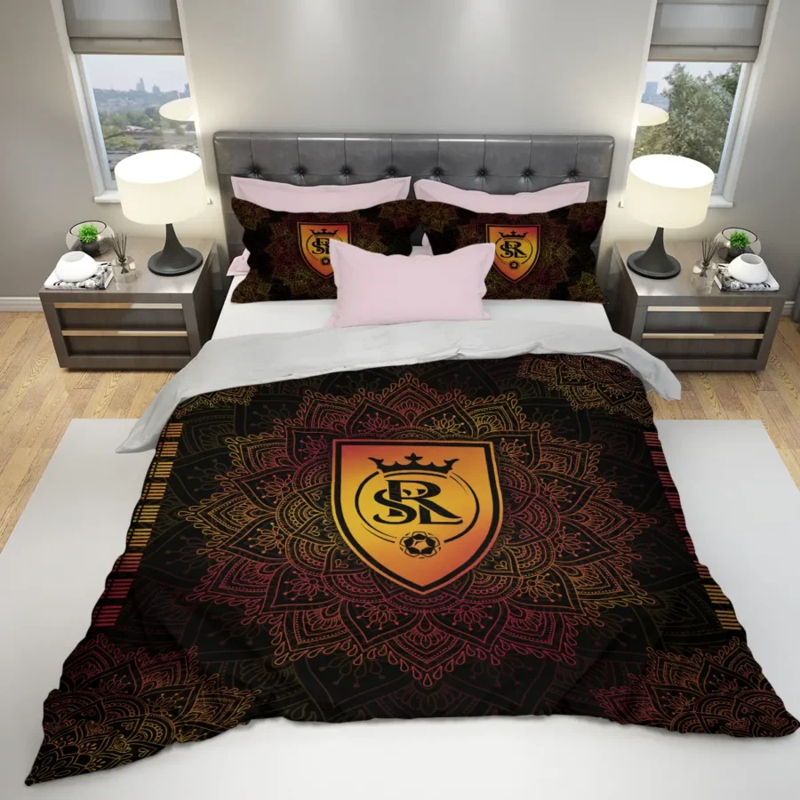 Mandala Pattern MLS Real Salt Lake Exclusive All Over Prints BLMLS121024A1RSLSJT - Bedding Set