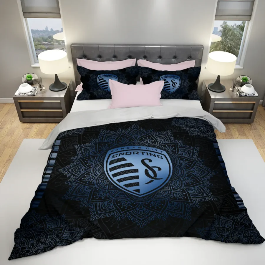 Mandala Pattern MLS Sporting Kansas City Exclusive All Over Prints BLMLS121024A1SKCSJT - Bedding Set