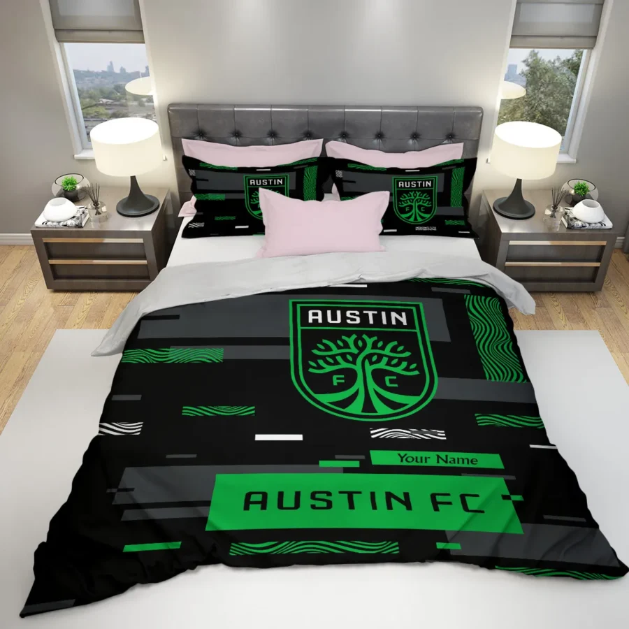 Custom Name MLS Austin FC Exclusive All Over Prints BLMLS151024A1ATXSJT - Bedding Set