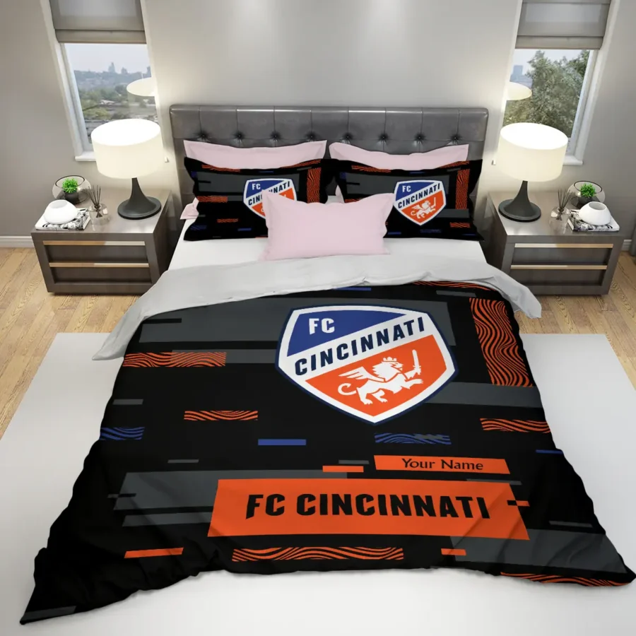 Custom Name MLS Cincinnati Exclusive All Over Prints BLMLS151024A1CINSJT - Bedding Set